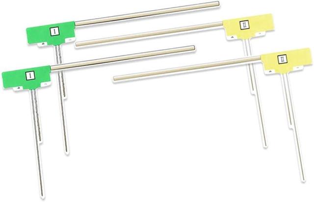 フィルムアンテナ L型タイプ 高感度 4チューナー 左右2組セット 地デジ フルセグ ワンセグ テレビ アンテナ 張り替え 補修用 < 自動車/バイク フィルムアンテナ L型タイプ 高感度 4チューナー 左右2組セット 地デジ フルセグ ワンセグ テレビ アンテナ 張り替え 補修用 < 自動車/バイク