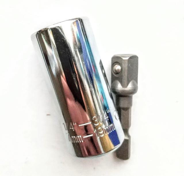 フリーソケット 自在ソケット 7ミリー19ミリ ソケット アダプターのみ (ラチェットレンチ用) 9.5(3/8)差し込み < 自動車/バイク フリーソケット 自在ソケット 7ミリー19ミリ ソケット アダプターのみ (ラチェットレンチ用) 9.5(3/8)差し込み < 自動車/バイク