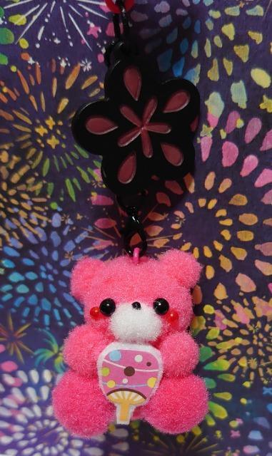 ハンドメイド♪ポンポンマスコット『夏祭りくまちゃん』〜花火ver〜赤くまちゃん < ペット/手芸/園芸  ハンドメイド♪ポンポンマスコット『夏祭りくまちゃん』〜花火ver〜赤くまちゃん  < ペット/手芸/園芸の