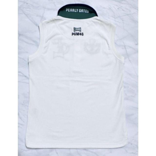 パーリーゲイツ ノースリポロシャツ白#00 < レジャー/スポーツ パーリーゲイツ ノースリポロシャツ白#00 < レジャー/スポーツの