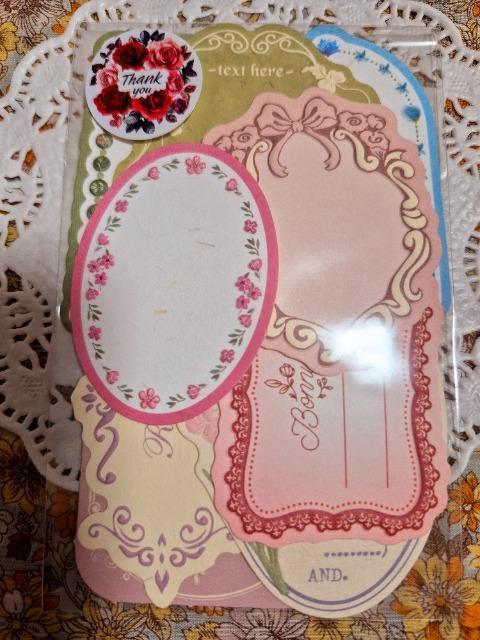 お裾分け☆花柄メッセージカード10枚☆4 < インテリア/ライフ お裾分け☆花柄メッセージカード10枚☆4 < インテリア/ライフの