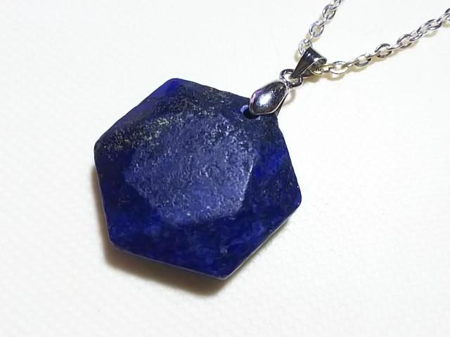 天然石★ラピスラズリ 六芒星(ダビデの星) ペンダント < 女性アクセサリー/時計 天然石★ラピスラズリ 六芒星(ダビデの星) ペンダント < 女性アクセサリー/時計の