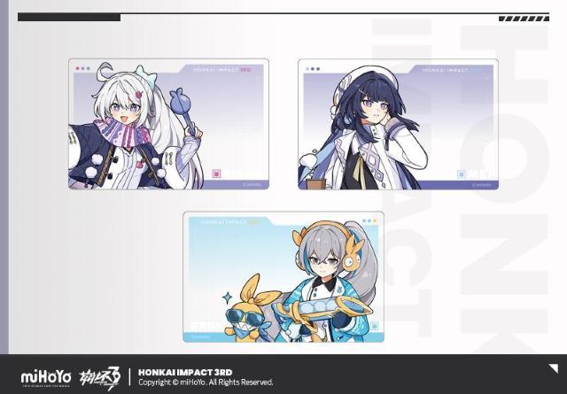 崩壊3rd 特典品 銀冬雪趣シリーズ カードセット キアナ 芽衣 ブローニャ < ホビー 崩壊3rd 特典品 銀冬雪趣シリーズ カードセット キアナ 芽衣 ブローニャ < ホビーの