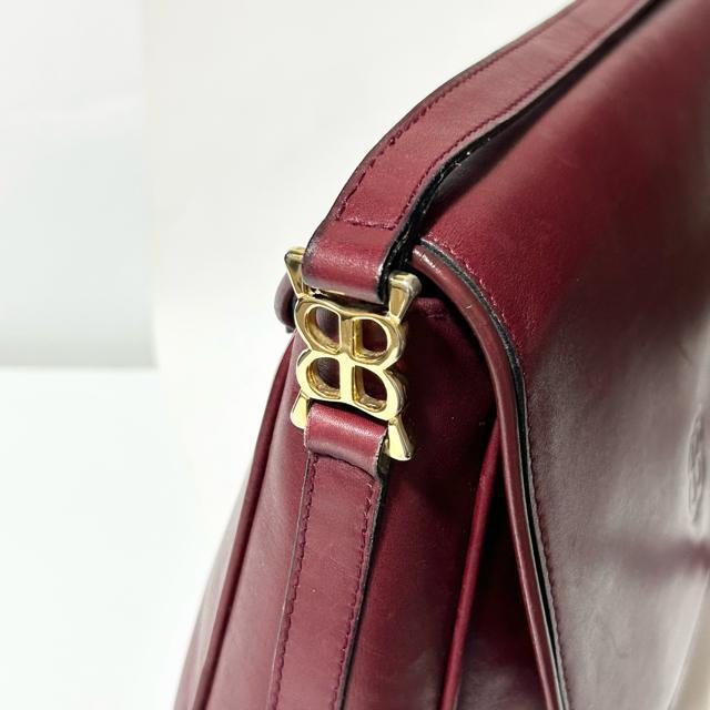 BALENCIAGA �o�����V�A�K ���U�[ �V�����_�[ �o�b�O �{���h�[ �S�[���h���� �΂ߊ|�� ���B���e�[�W �� �u�����h�� 