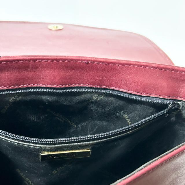 BALENCIAGA �o�����V�A�K ���U�[ �V�����_�[ �o�b�O �{���h�[ �S�[���h���� �΂ߊ|�� ���B���e�[�W �� �u�����h�� 