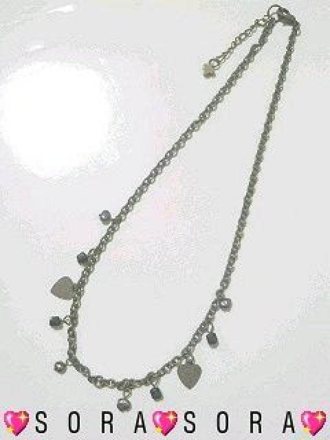 アンティーク♪ゴールドハート&ビーズ ロングネックレス < 女性アクセサリー/時計 アンティーク♪ゴールドハート&ビーズ ロングネックレス < 女性アクセサリー/時計の