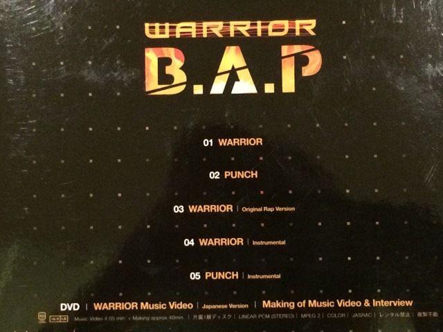 激レア!☆B.A.P/WARRIORデビューシングル☆初回盤CD+DVD☆超美品 < タレントグッズ 激レア!☆B.A.P/WARRIORデビューシングル☆初回盤CD+DVD☆超美品 < タレントグッズの