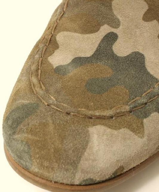 ☆ナノユニバース カモフラージュ柄 ローファー スリッポン/シューズ/メンズ/27cm < ブランド ☆ナノユニバース カモフラージュ柄 ローファー スリッポン/シューズ/メンズ/27cm < ブランドの