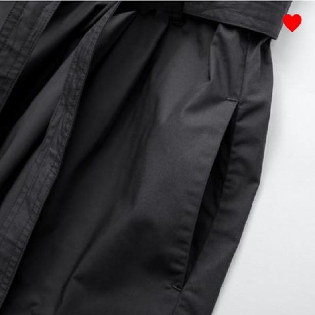 ユニクロ・ハイウエストリボンフリルスカート。ベージュXL < ブランド ユニクロ・ハイウエストリボンフリルスカート。ベージュXL < ブランドの