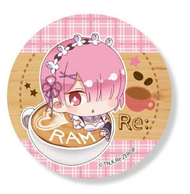 Re:ゼロから始める異世界生活 ラテアート 缶バッジ ラム < アニメ/コミック/キャラクター Re:ゼロから始める異世界生活 ラテアート 缶バッジ ラム < アニメ/コミック/キャラクターの
