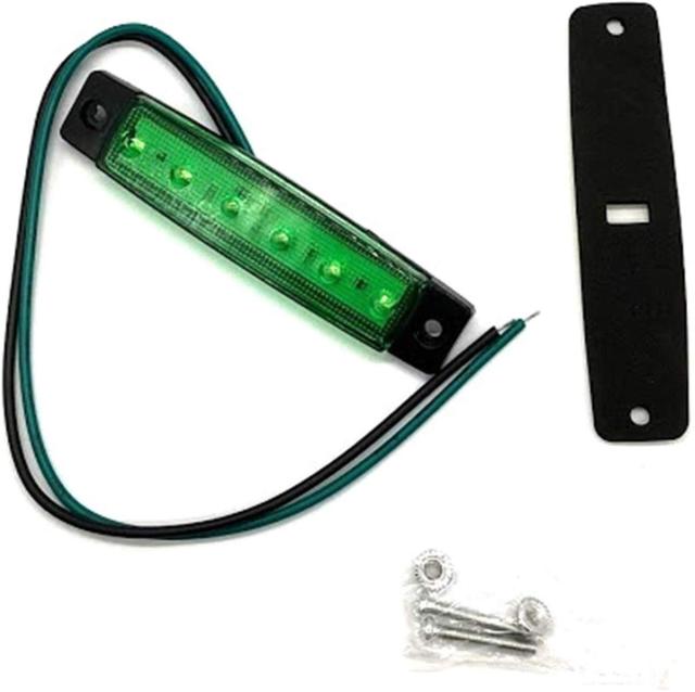 LED 6連 サイドマーカー グリーン 24V 4個 < 自動車/バイク LED 6連 サイドマーカー グリーン 24V 4個 < 自動車/バイク