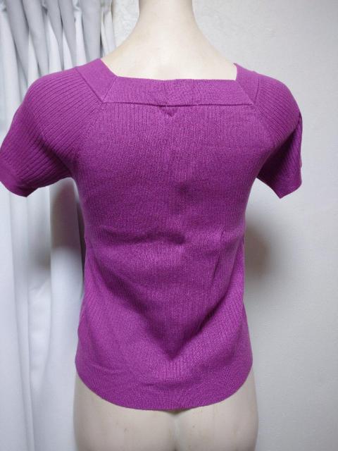 GU/ジーユー ピンク半袖セーター < ブランド  GU/ジーユー ピンク半袖セーター < ブランドの