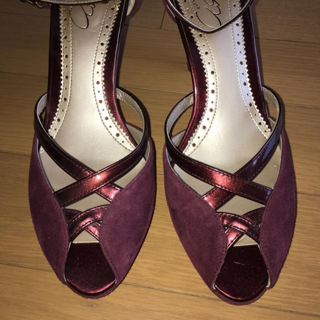 エナメルパンプス ボルドー 23cm < 女性ファッション  エナメルパンプス ボルドー 23cm < 女性ファッションの