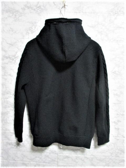 1PIU1UGUALE3 RELAX ウノピュウノウグァーレトレリラックス ケーブル編み ニット パーカー/メンズ/L☆完売モデル < 男性ファッション 1PIU1UGUALE3 RELAX ウノピュウノウグァーレトレリラックス ケーブル編み ニット パーカー/メンズ/L☆完売モデル < 男性ファッションの