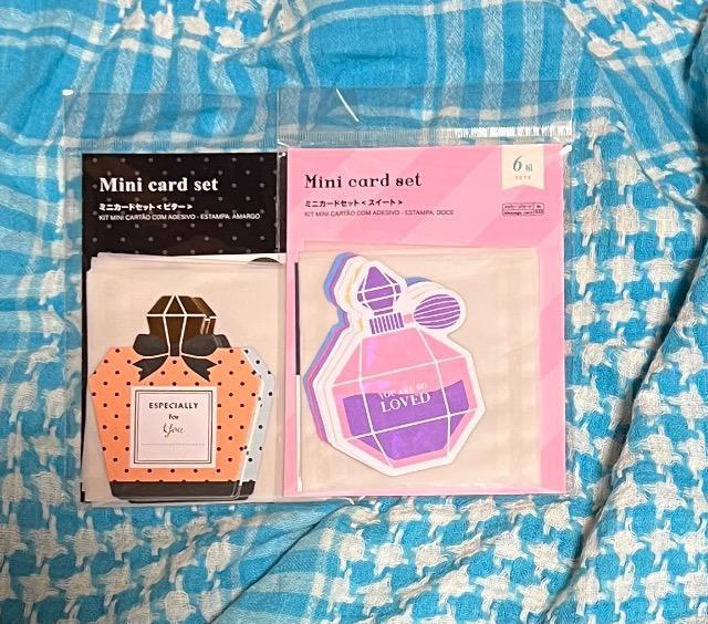 ミニメッセージカード 2つセット < インテリア/ライフ  ミニメッセージカード 2つセット  < インテリア/ライフの