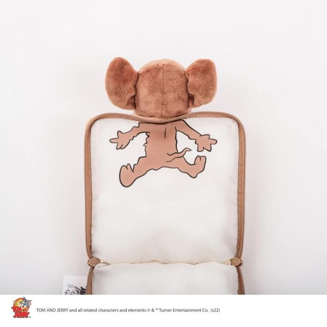 TOM and JERRY FUNNY ARTパンに挟まれちゃったジェリーBOOKオリジナルポーチトムとジェリーFUNNY ART < 女性ファッション  TOM and JERRY FUNNY ARTパンに挟まれちゃったジェリーBOOKオリジナルポーチトムとジェリーFUNNY ART < 女性ファッションの