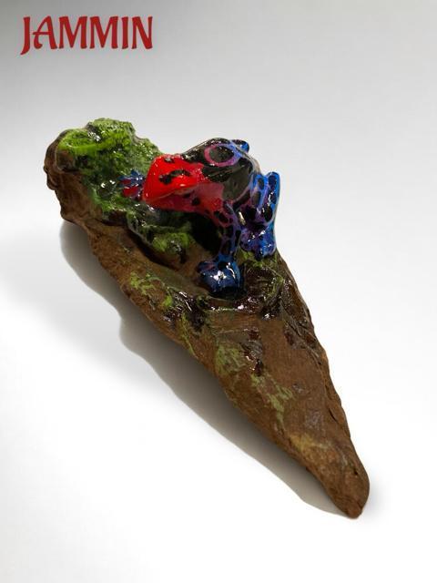 ヤドクガエル置物 カエル 蛙 アジアン ヤドクガエル エスニック部屋 < インテリア/ライフ ヤドクガエル置物 カエル 蛙 アジアン ヤドクガエル エスニック部屋 < インテリア/ライフの