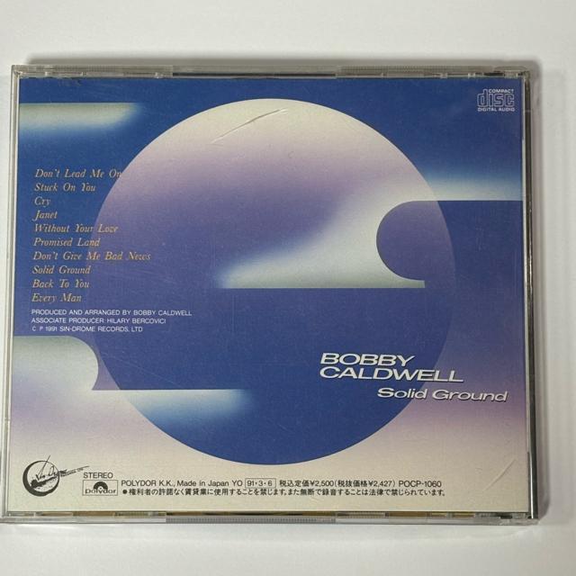 Bobby Caldwell / SOLID GROUND  CD/DVD/rfI 