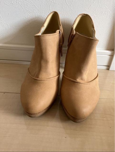 【OZOC 】ショートブーツ 23.5cm キャメル < 女性ファッション 【OZOC 】ショートブーツ 23.5cm キャメル < 女性ファッションの