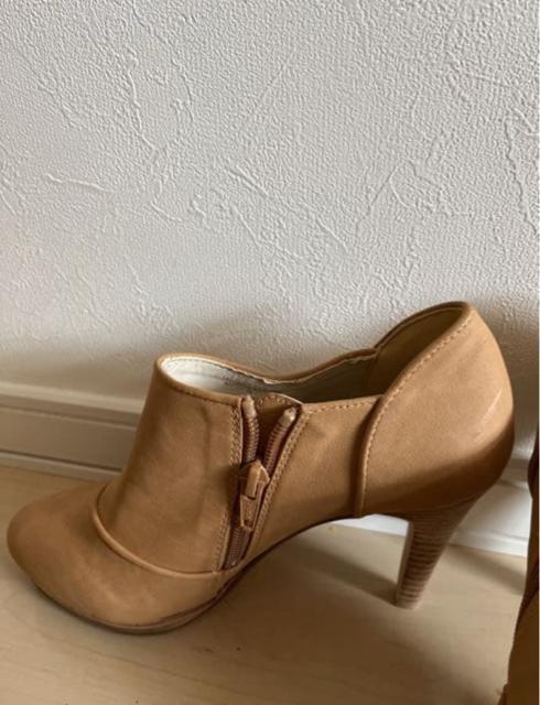 【OZOC 】ショートブーツ 23.5cm キャメル < 女性ファッション 【OZOC 】ショートブーツ 23.5cm キャメル < 女性ファッションの