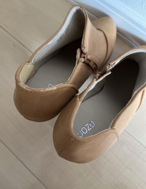 【OZOC 】ショートブーツ 23.5cm キャメル < 女性ファッション 【OZOC 】ショートブーツ 23.5cm キャメル < 女性ファッションの