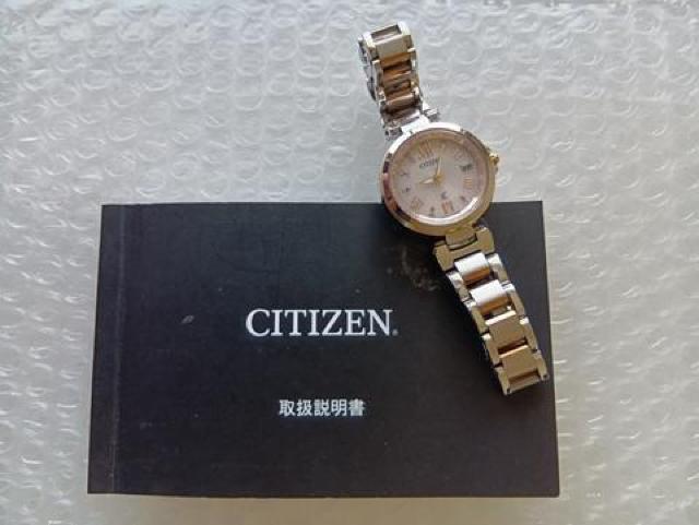 ☆ CITIZEN ☆ 電波腕時計 ☆ H240 ☆ レディース ☆ 電波受信不能(現状渡し) < ブランド ☆ CITIZEN ☆ 電波腕時計 ☆ H240 ☆ レディース ☆ 電波受信不能(現状渡し) < ブランドの