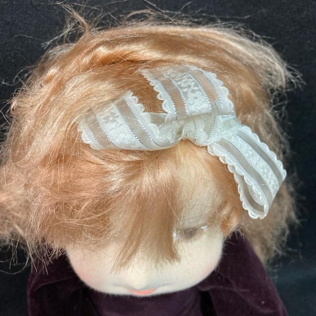 ビスクドール ダークパープルドレスの人形 ビスクドール 長さ約50cm < おもちゃ ビスクドール ダークパープルドレスの人形 ビスクドール 長さ約50cm < おもちゃの