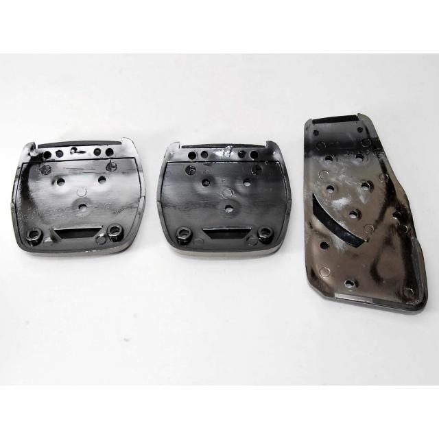 フォーミュラスペック ノンスリップ スポーツ ペダルカバー ブラック MT用 汎用 ペダルパッド マニュアル 軽量 ドレスアップ < 自動車/バイク フォーミュラスペック ノンスリップ スポーツ ペダルカバー ブラック MT用 汎用 ペダルパッド マニュアル 軽量 ドレスアップ < 自動車/バイク