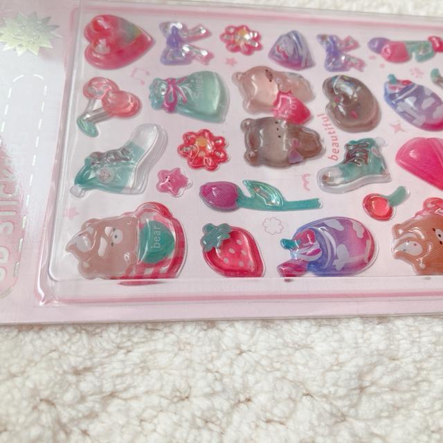 新品 ぷくっと 3Dステッカー シール デコ コラージュ シール帳 くま クマ N2m < インテリア/ライフ 新品 ぷくっと 3Dステッカー シール デコ コラージュ シール帳 くま クマ N2m < インテリア/ライフの