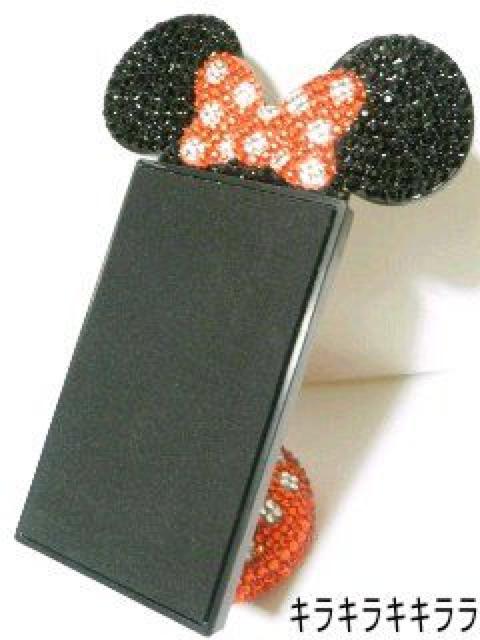 ●Disney/ミニーマウス★キラキラ★デコ*モバイルスタンド < 家電/AV  ●Disney/ミニーマウス★キラキラ★デコ*モバイルスタンド  < 家電/AVの