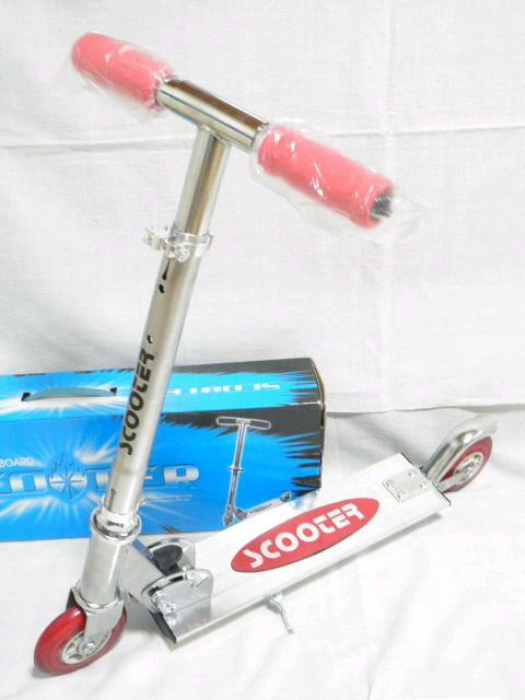 お子様に♪高さ調整可 キックボード.スケートスクーター箱付 レッドA < おもちゃ  お子様に♪高さ調整可 キックボード.スケートスクーター箱付 レッドA < おもちゃの