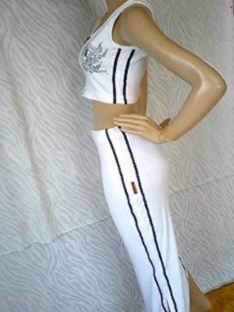 カッコイイ(´艸`)ロゴ入ショートトップス&ロンスカセットアップ < 女性ファッション  カッコイイ(´艸`)ロゴ入ショートトップス&ロンスカセットアップ < 女性ファッションの