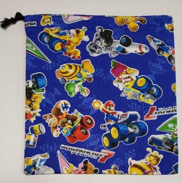 54T 超レア柄★【限定】 マリオ 着替え袋 体操服入れ巾着(^o^)ハンドメイド < キッズ/ベビー  54T 超レア柄★【限定】 マリオ 着替え袋 体操服入れ巾着(^o^)ハンドメイド < キッズ/ベビーの