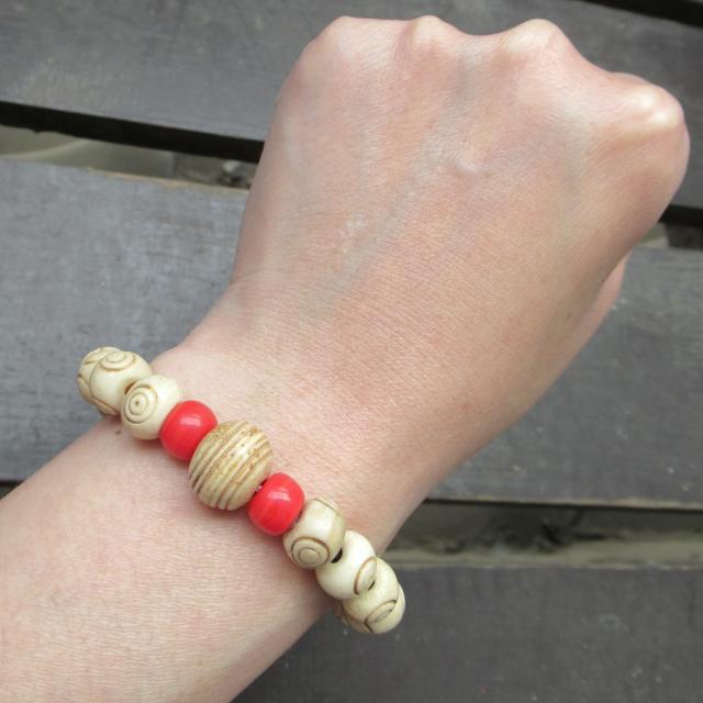 バッファローボーンビーズブレスレット*2 < 男性アクセサリー/時計 バッファローボーンビーズブレスレット*2 < 男性アクセサリー/時計の