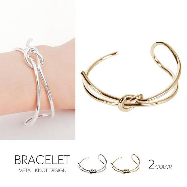 残1点★大幅値下げ390円 超お買い得 メタル結びデザインバングル金色 < 女性アクセサリー/時計 残1点★大幅値下げ390円 超お買い得 メタル結びデザインバングル金色 < 女性アクセサリー/時計の
