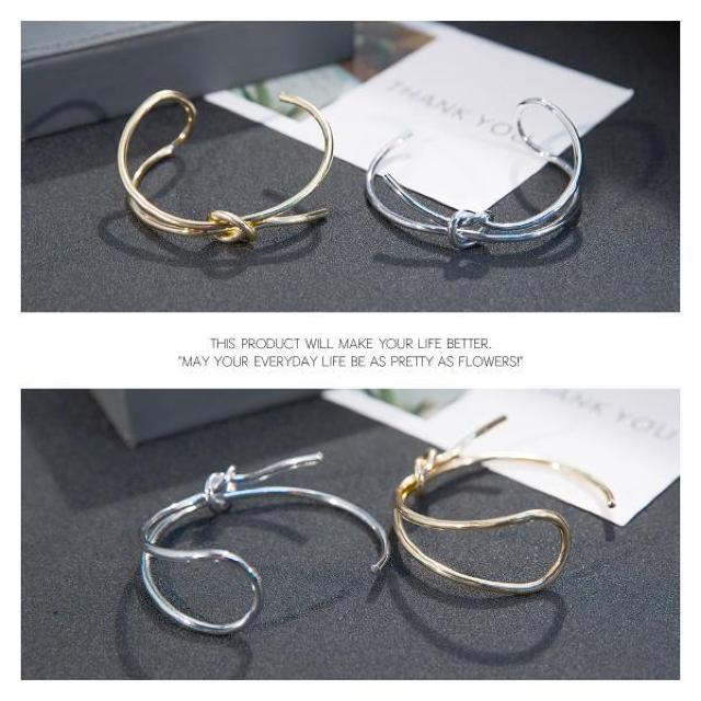 残1点★大幅値下げ390円 超お買い得 メタル結びデザインバングル金色 < 女性アクセサリー/時計 残1点★大幅値下げ390円 超お買い得 メタル結びデザインバングル金色 < 女性アクセサリー/時計の