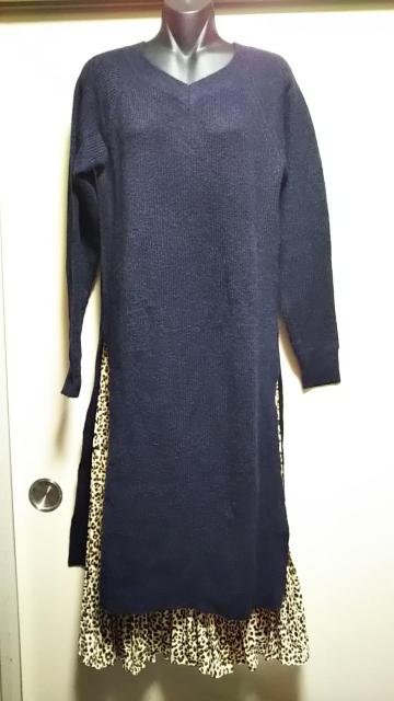 ☆LAKOLEアルパカ混両サイドスリットリブニットワンピ☆新品タグ付き < 女性ファッション  ☆LAKOLEアルパカ混両サイドスリットリブニットワンピ☆新品タグ付き  < 女性ファッションの