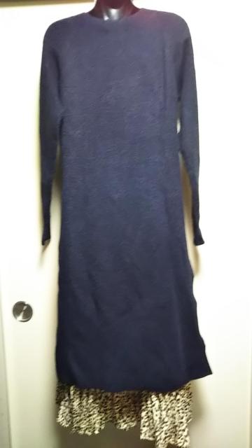 ☆LAKOLEアルパカ混両サイドスリットリブニットワンピ☆新品タグ付き < 女性ファッション  ☆LAKOLEアルパカ混両サイドスリットリブニットワンピ☆新品タグ付き < 女性ファッションの