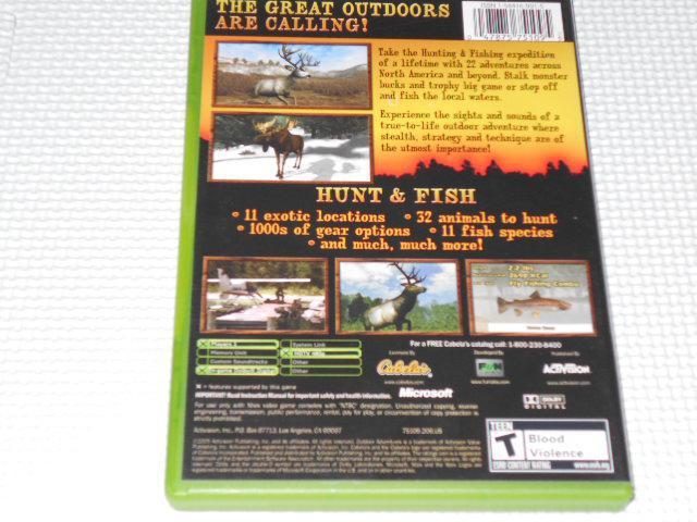 xbox★Cabela's OUTDOOR ADVENTURES 海外版 < ゲーム本体/ソフト  xbox★Cabela's OUTDOOR ADVENTURES 海外版 < ゲーム本体/ソフトの