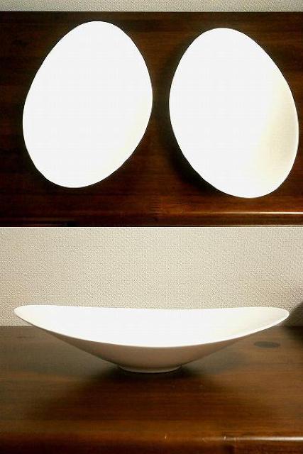 ★盛り付けボウル 2枚セット 中古品 ホワイト 陶器 < インテリア/ライフ  ★盛り付けボウル 2枚セット 中古品 ホワイト 陶器 < インテリア/ライフの