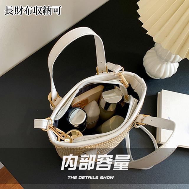 送料無料 新品 ストローショルダーバッグ かごバッグ 夏 < 女性ファッション  送料無料 新品 ストローショルダーバッグ かごバッグ 夏 < 女性ファッションの