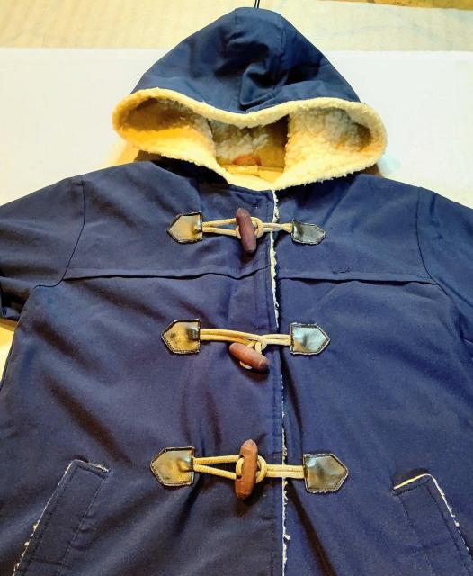 子供用★ダッフルコート★130サイズ★キッズ服★男の子★ネイビー★紺色★かわいい★子供用防寒着★訳あり★小学生子供服★送料無料 < キッズ/ベビー  子供用★ダッフルコート★130サイズ★キッズ服★男の子★ネイビー★紺色★かわいい★子供用防寒着★訳あり★小学生子供服★送料無料 < キッズ/ベビーの