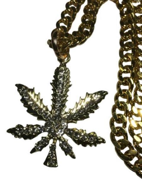 マリファナネックレス キューバンチェーン ゴールド 70cm 金 大麻 ガンジャ ヒップ ホップ HipHop 喜平 ラッパー < 男性アクセサリー/時計  マリファナネックレス キューバンチェーン ゴールド 70cm 金 大麻 ガンジャ ヒップ ホップ HipHop 喜平 ラッパー < 男性アクセサリー/時計の