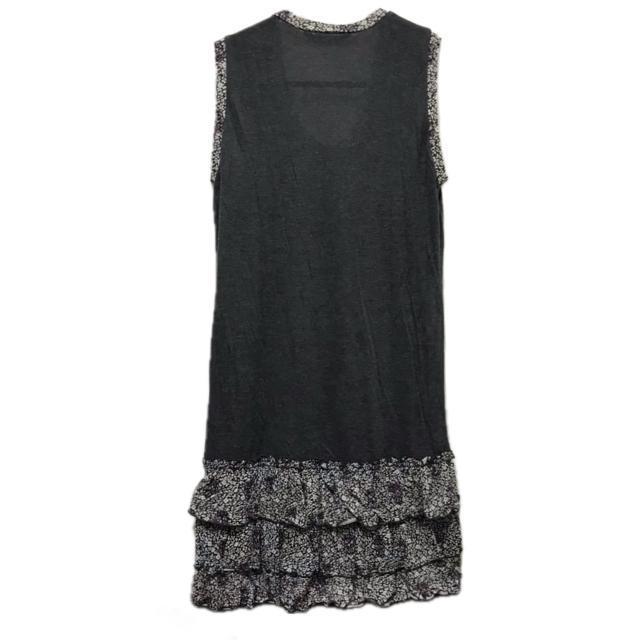 ヒステリックグラマー ◇美品◇ 花柄 スカル ドッキング フリル ワンピース < ブランド ヒステリックグラマー ◇美品◇ 花柄 スカル ドッキング フリル ワンピース < ブランドの