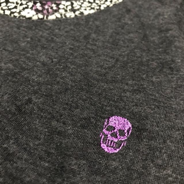 ヒステリックグラマー ◇美品◇ 花柄 スカル ドッキング フリル ワンピース < ブランド ヒステリックグラマー ◇美品◇ 花柄 スカル ドッキング フリル ワンピース < ブランドの