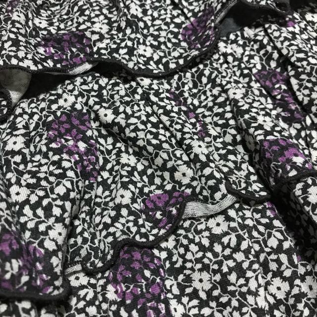 ヒステリックグラマー ◇美品◇ 花柄 スカル ドッキング フリル ワンピース < ブランド ヒステリックグラマー ◇美品◇ 花柄 スカル ドッキング フリル ワンピース < ブランドの