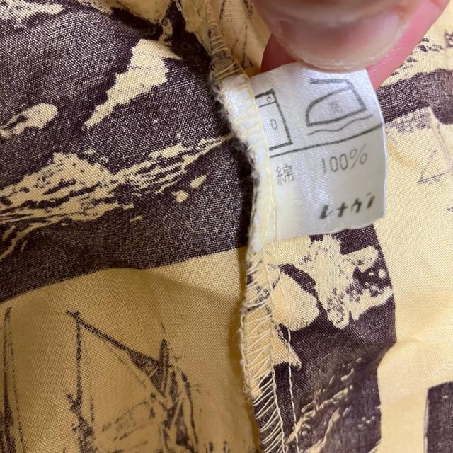 【Simple Life / シンプルライフ】 船柄 半袖 アロハシャツ / L < 男性ファッション 【Simple Life / シンプルライフ】 船柄 半袖 アロハシャツ / L < 男性ファッションの