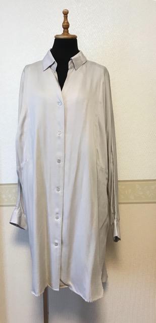 ワンピース ESSFMEレーヨン とろみ シャツ ワンピース ライトグレー < 女性ファッション ワンピース ESSFMEレーヨン とろみ シャツ ワンピース ライトグレー < 女性ファッションの