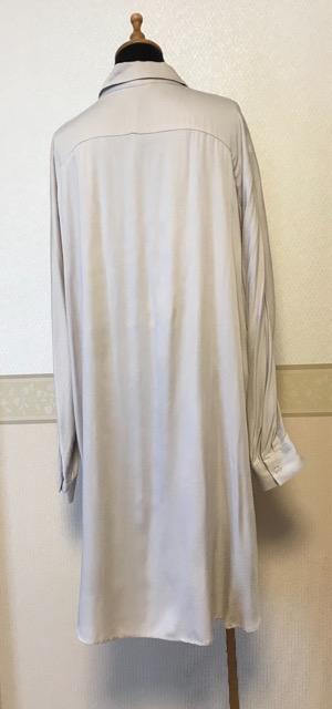 ワンピース ESSFMEレーヨン とろみ シャツ ワンピース ライトグレー < 女性ファッション ワンピース ESSFMEレーヨン とろみ シャツ ワンピース ライトグレー < 女性ファッションの