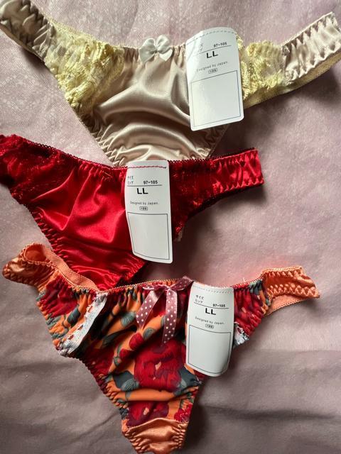 LLサイズ!3枚セット!光沢ツルツル素材!高貴品格!色とりどり!エレガント!Tバックショーツ!No.ラブリー < 女性ファッション LLサイズ!3枚セット!光沢ツルツル素材!高貴品格!色とりどり!エレガント!Tバックショーツ!No.ラブリー < 女性ファッションの